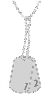 IDTAG DogTag Double Y

